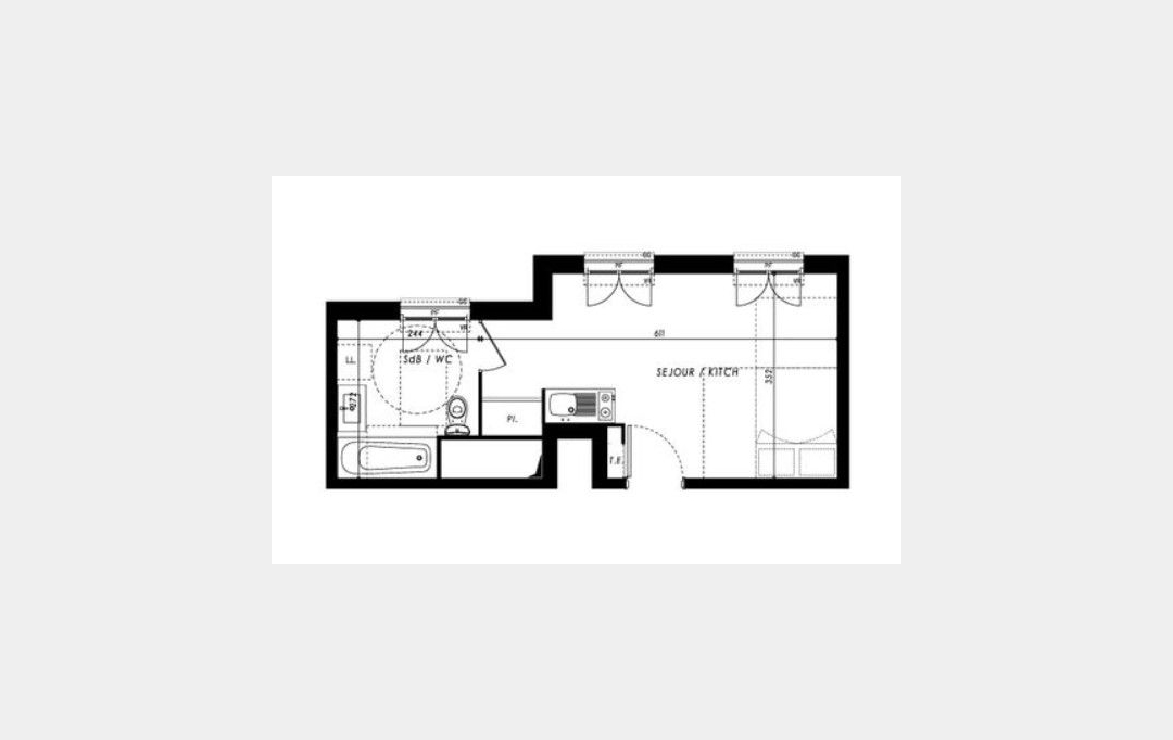 Annonces CORBEILESSONNES : Appartement | YERRES (91330) | 24 m2 | 155 000 € 